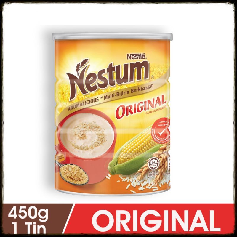 NESTLE NESTUM All Family Cereal Original Tin 450g
