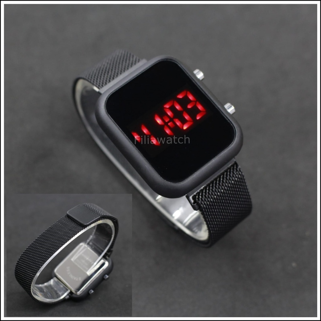 Reloj stainless steel online back digital