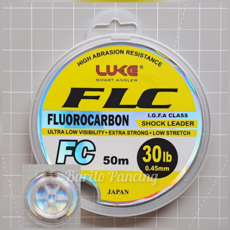 Luke FLC Fluorocarbon Shock Leader Fishing Line
