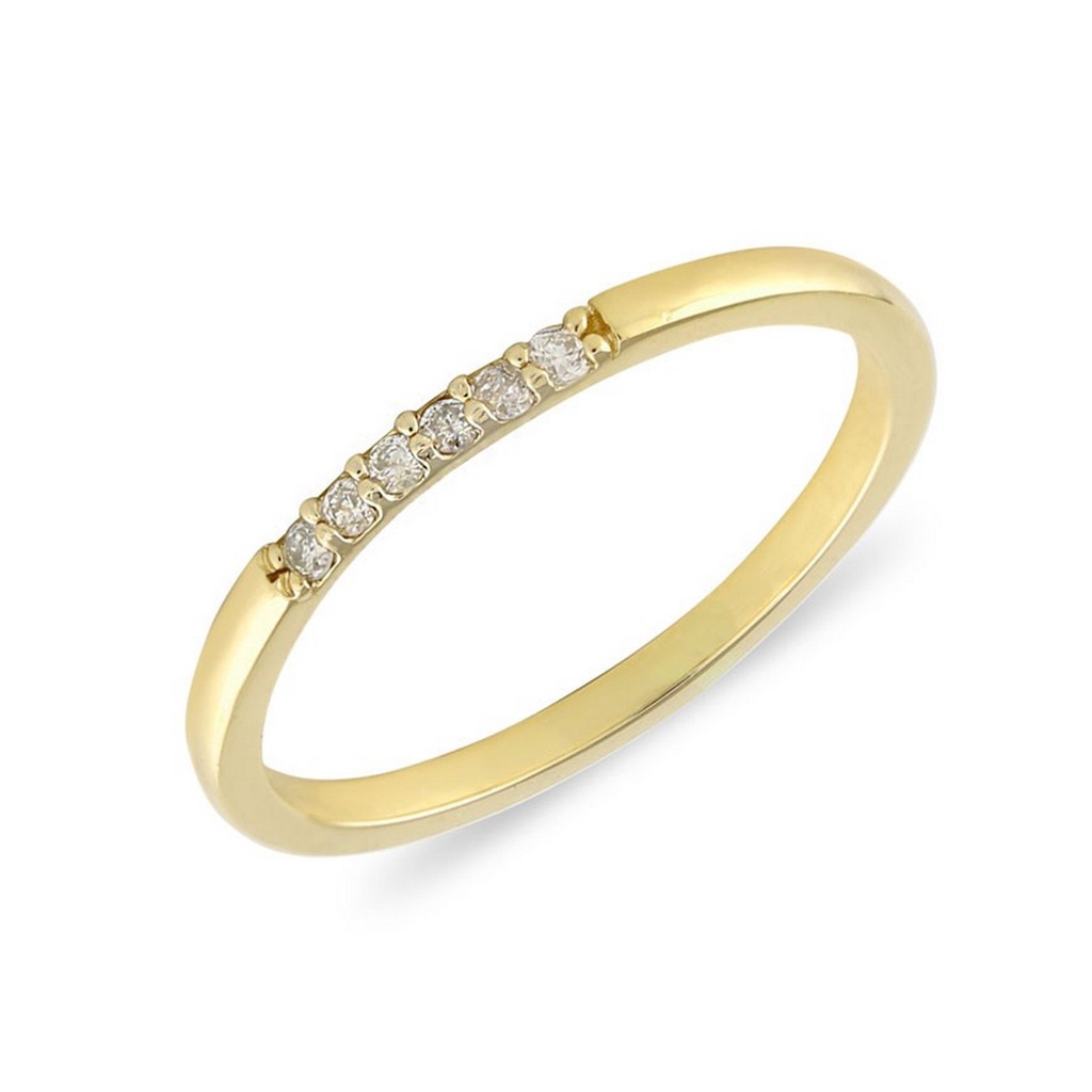 Gold hot sale channel ring