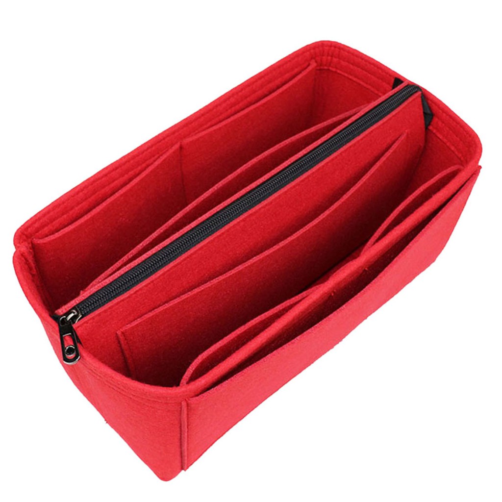 Storage For BELLA Bucket Shopper Bag Felt Insert Organizer Makeup Handbag  Travel Inner Purse Card Holder Cosmetic Bag Liner - AliExpress