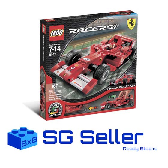 Lego Racers 8142: Ferrari 248 F1 1:24 (from 2007) | Shopee Singapore