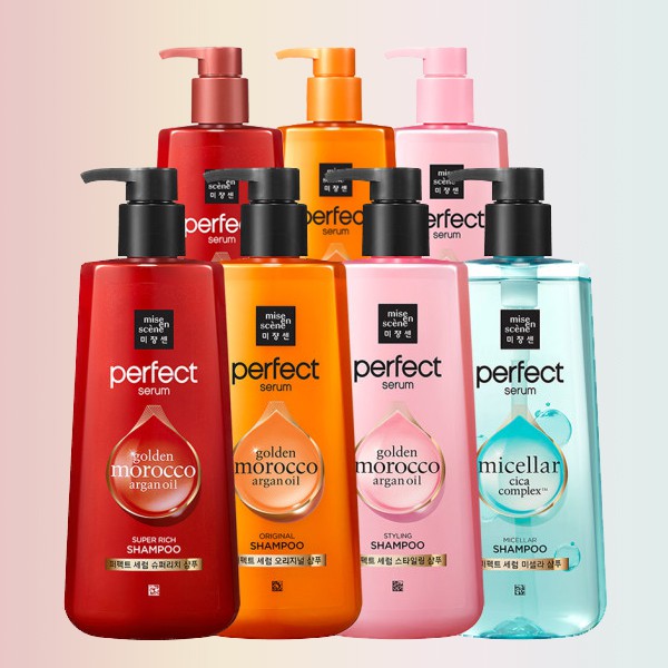 Mise en deals scene shampoo