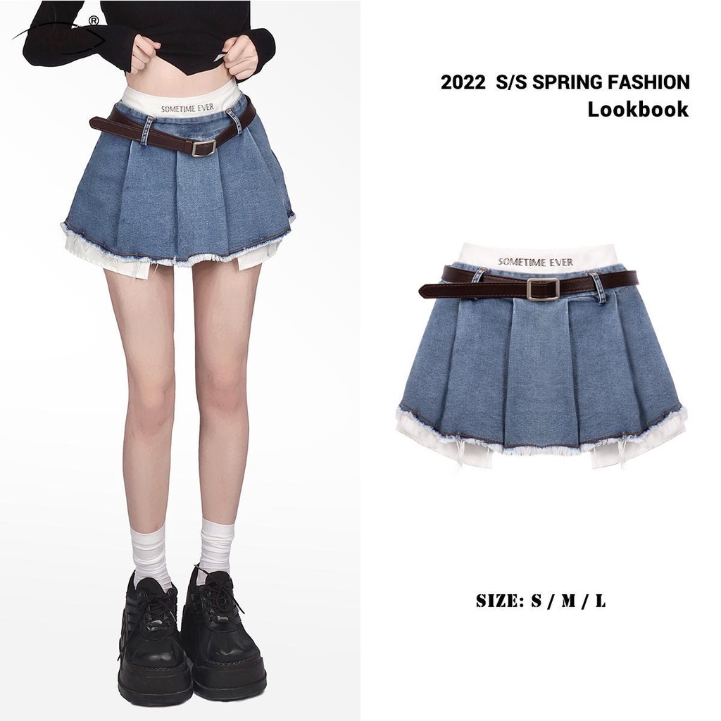 Jean skirt outlet sims 4