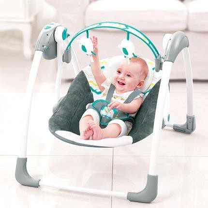 3in1 Baby Electric Rocking Chair Newborns Sleeping Cradle Bed comfort  reclining 