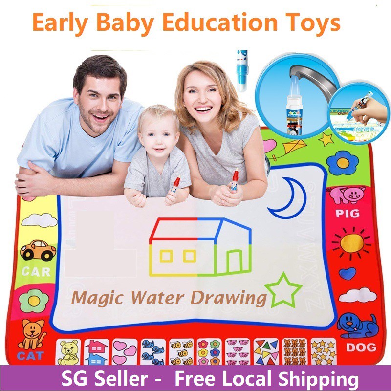 Magic Water Drawing Pen Toy Pen Kid Painting Water Writing Mat Pen