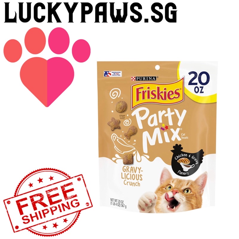 Friskies party mix 20 oz sales