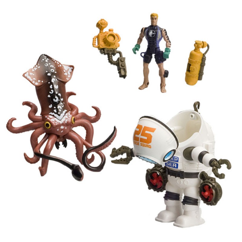 Animal planet deals giant squid playset