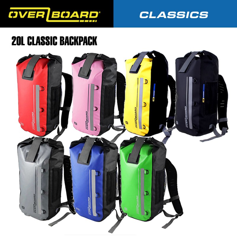 Overboard classic waterproof outlet backpack 20 litres