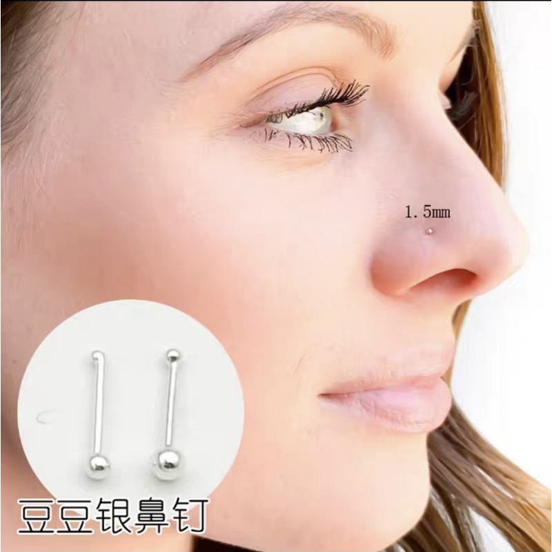 Pure silver 2025 nose stud