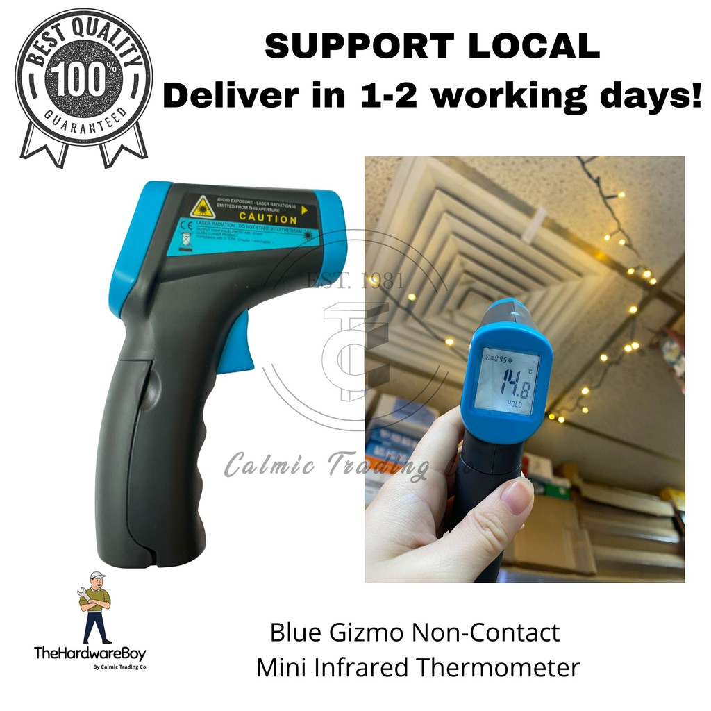Blue Gizmo® Non-Contact Infrared Thermometer Mini (BG32MINI)