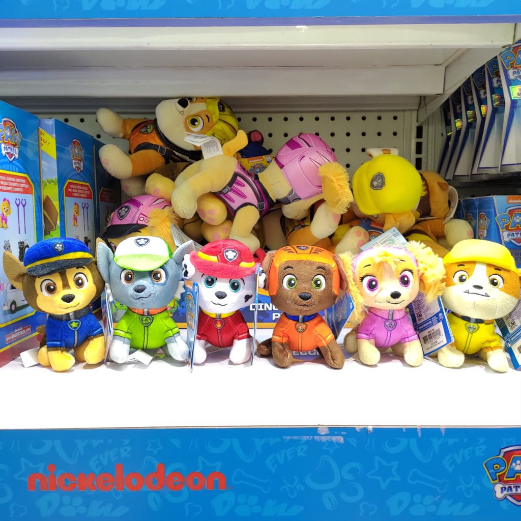 Nickelodeon paw sale patrol stuffed animals