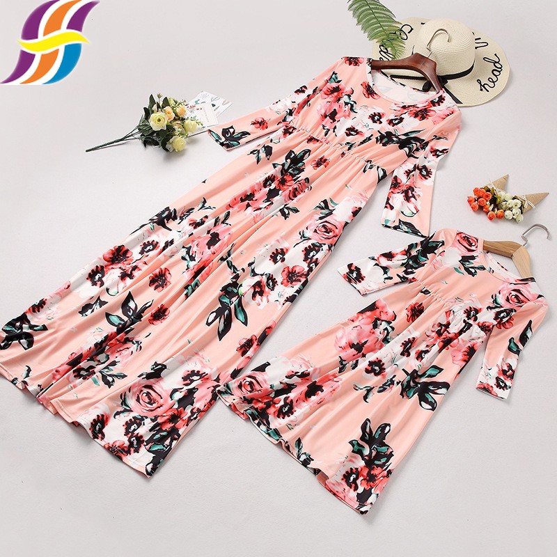 Girls floral maxi on sale dresses