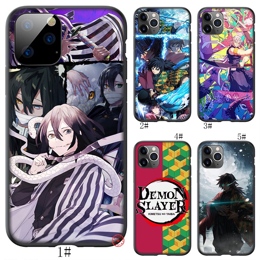 FFI33 Demon Slayer Giyu Tomioka Soft Silicone Phone Case for