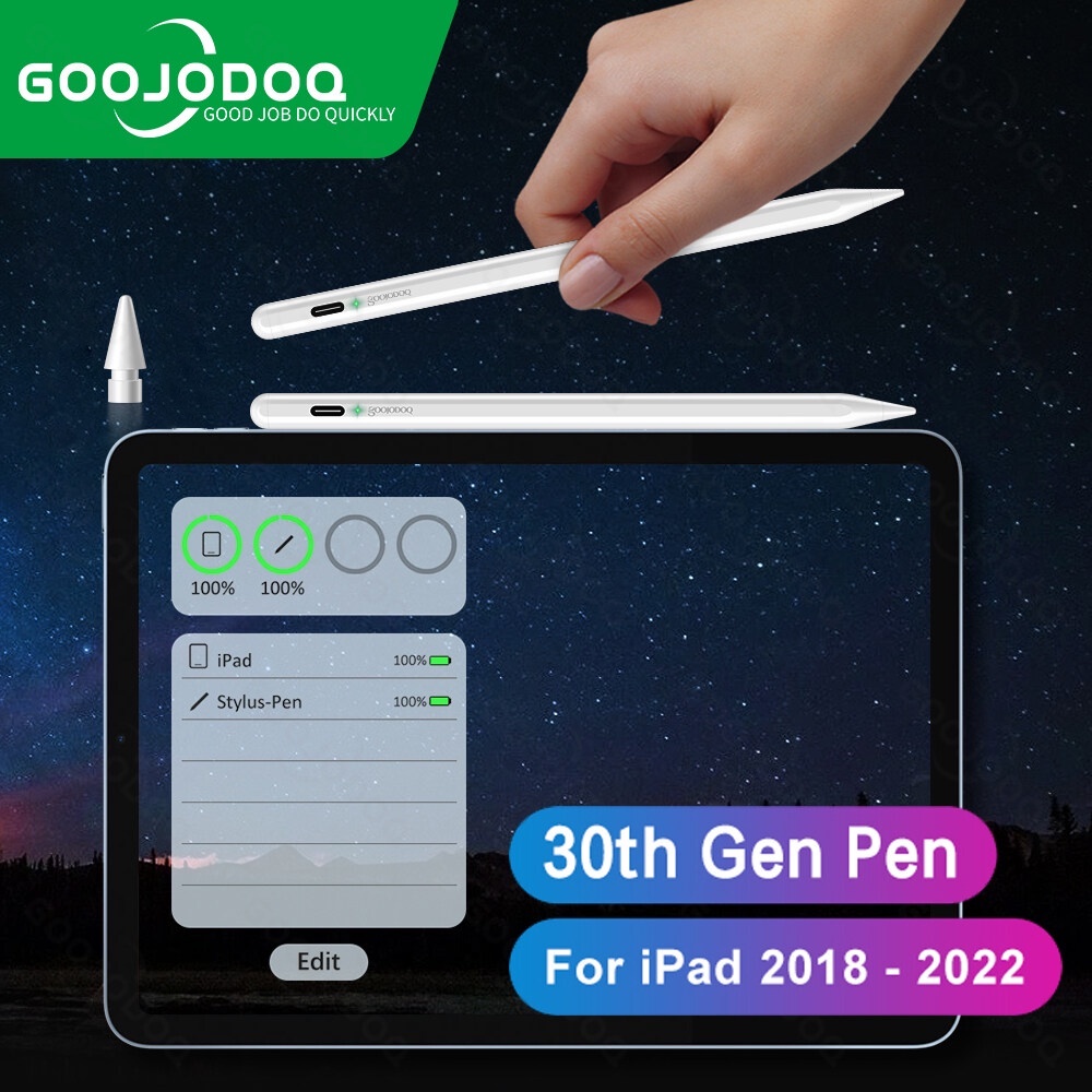 GOOJODOQ GD13 Pencil Stylus Pen for Apple Pencils Pen iPad Air 4 5 Pro 11  12.9