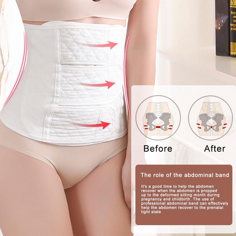 Post C Section Recovery Belly Band Wrap Abdominal Binder Cesarean Section Belt