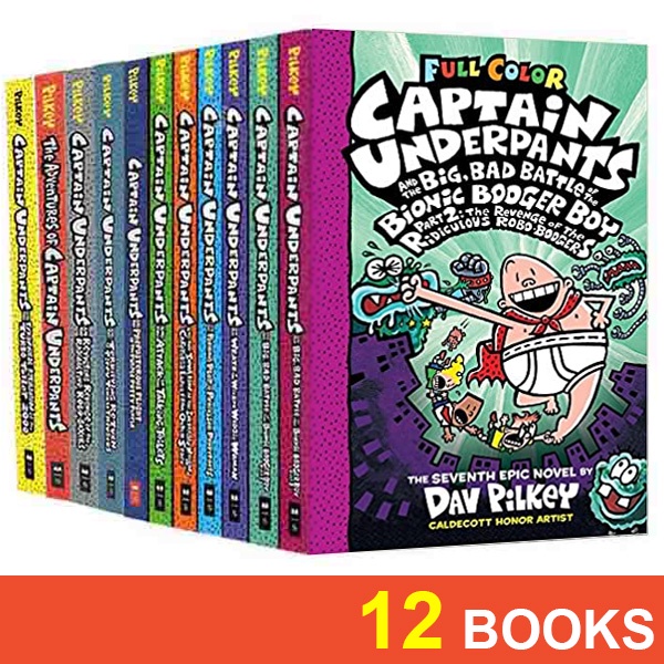 Captain underpants collection clearance books