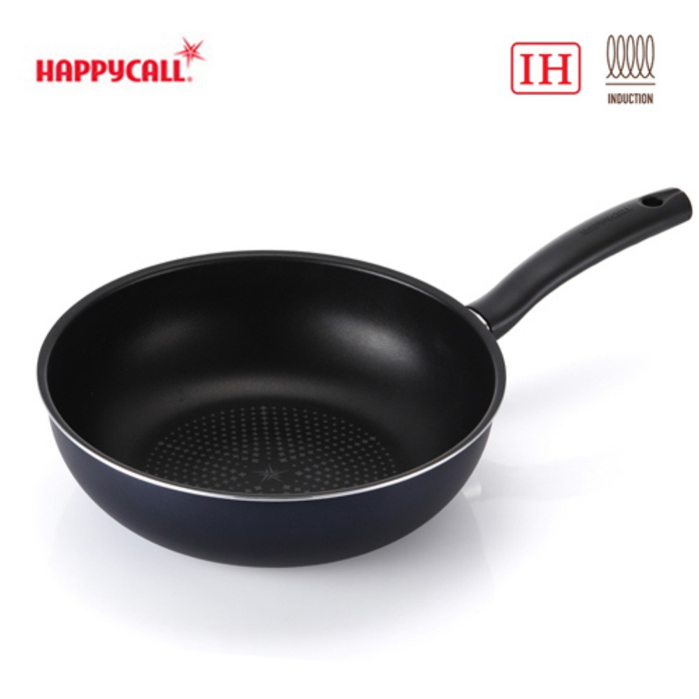 Nonstick 3D Diamond Coating Wok Frying Pan Cookware 11'' (28cm)-MADE IN  KOREA