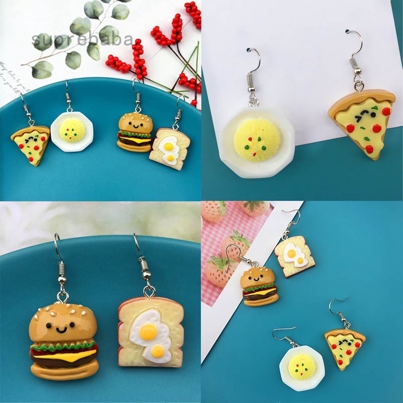 Cute food sale earrings