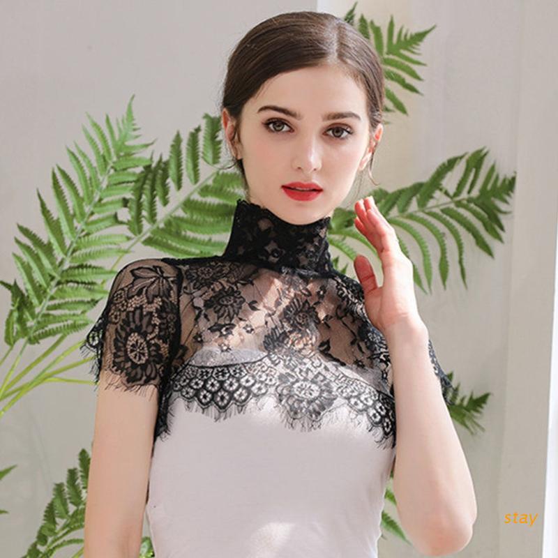 Crochet floral hotsell lace eyelash top