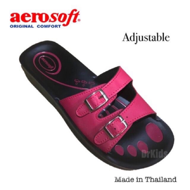 Aerosoft Non slip Arch Support Slipper Adjustable A0905 Shopee