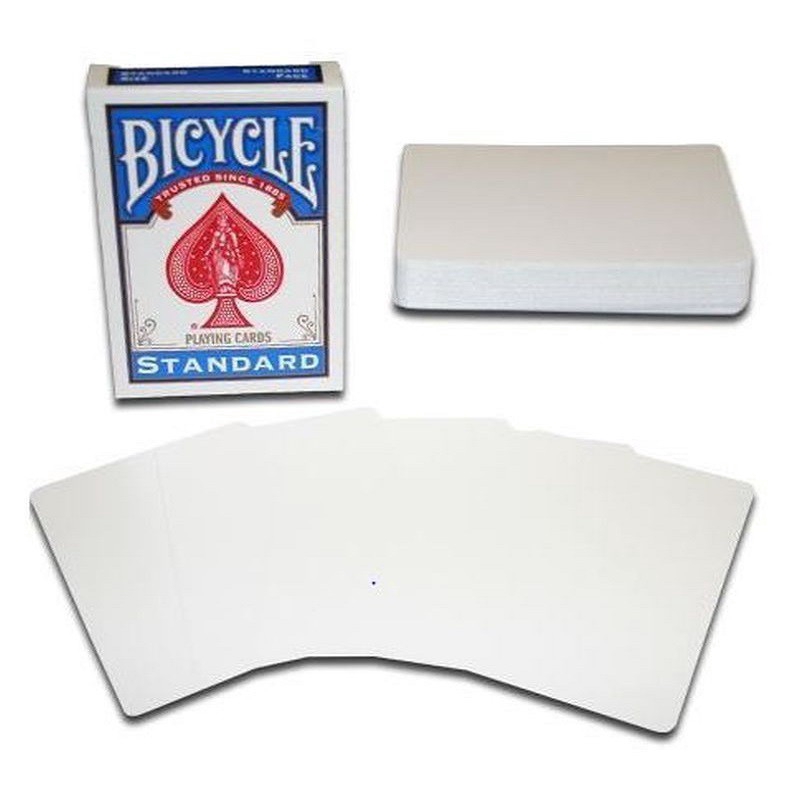 Blank Playing Card Deck, Bicycle Brand