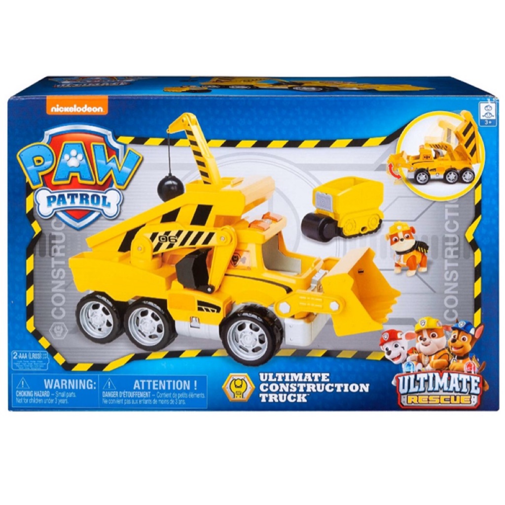 Paw patrol cheap construction toys