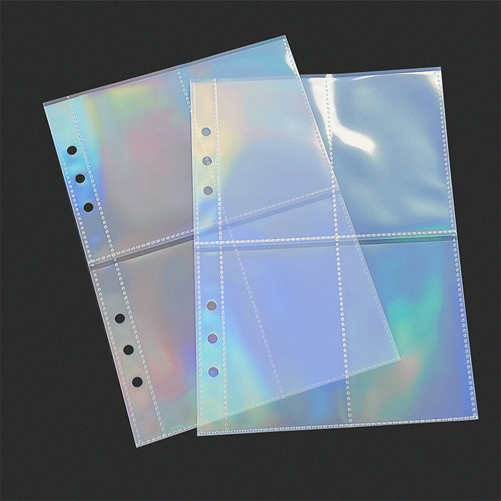 A4 Twill Clear 4 Ring Binder Photocard Refill Large Photo Album