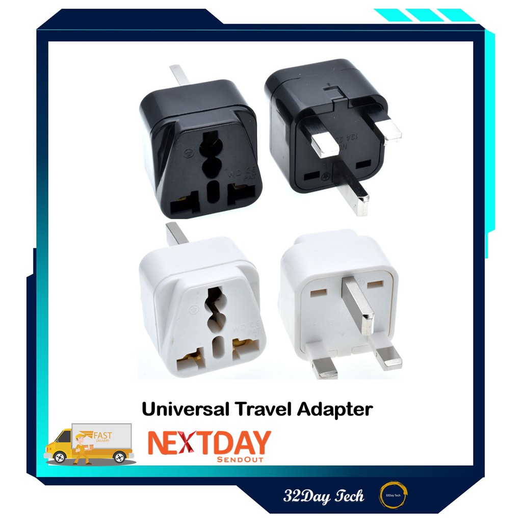 Universal Plug Adapter EU US UK AU CN To UK Type G Travel-Socket