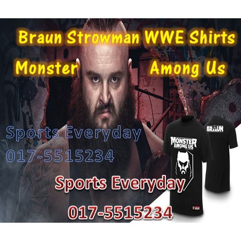 braun strowman monster among us shirt