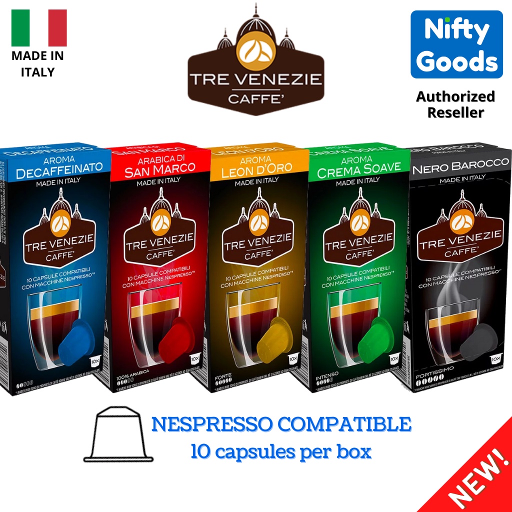 SAN MARCO - TRE VENEZIE - CAPSULE - COMPATIBILI - CAFFITALY