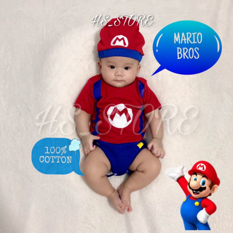 Costume Mario de Nintendo Super Mario Bros pour Bébés