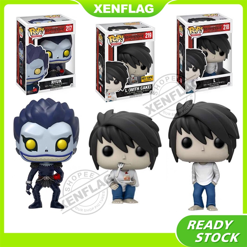 Ryuk death deals note funko pop