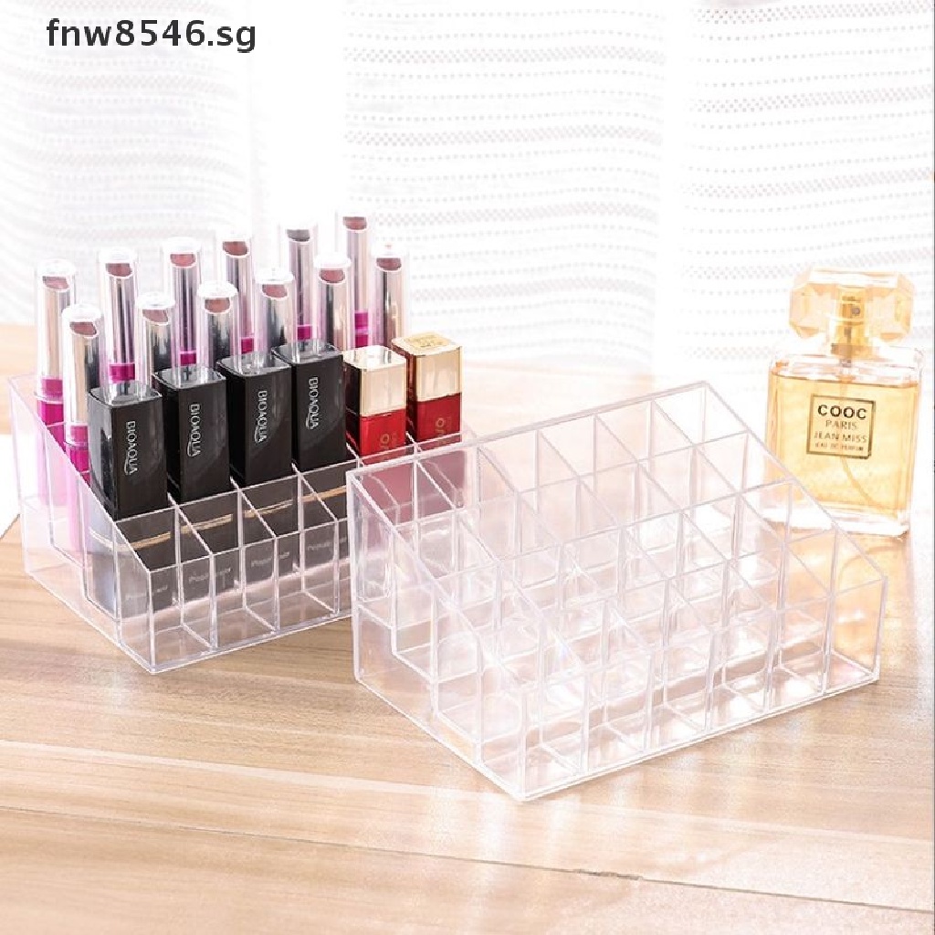 1pc Empty Clear Plastic Organizer Box 6/12/24grids Plastic Box Y2K