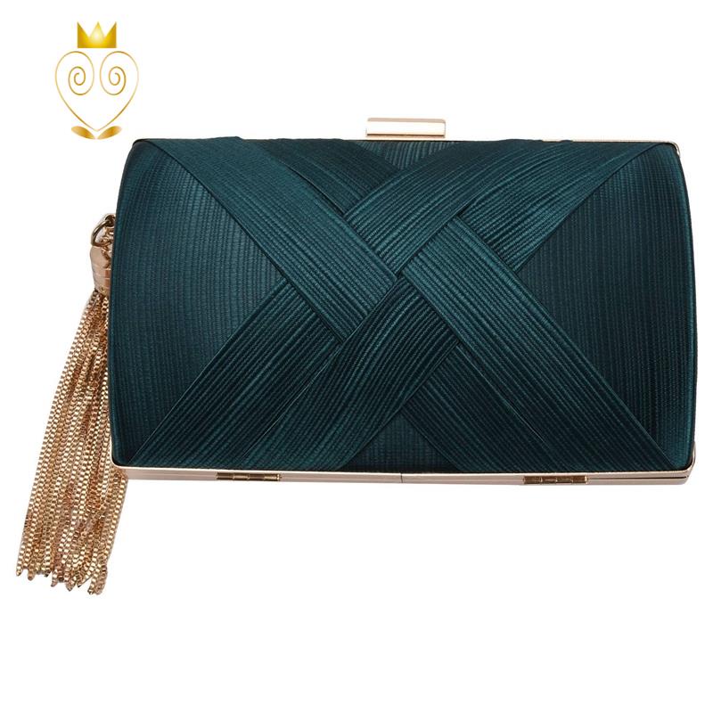 Tassel Fashion Ladies Clutch Bag Shoulder Handbags Female Party
