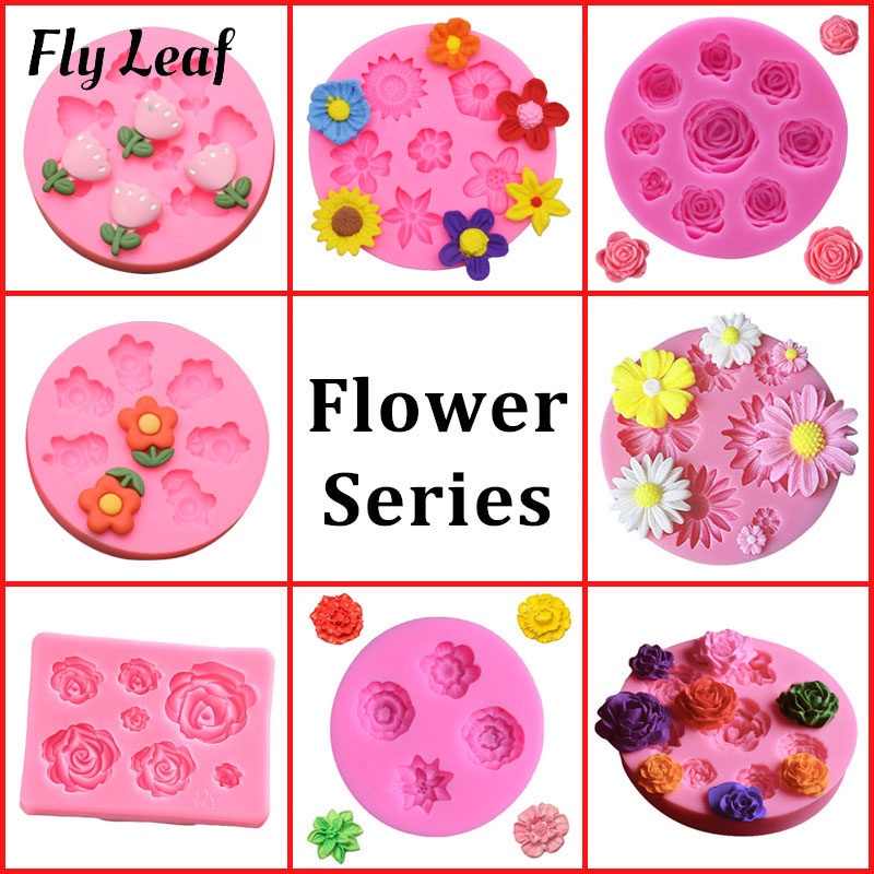 Big Cherry Blosson Flower Silicone Resin Mold, Silicone Mold, Silicone  Mold Singapore