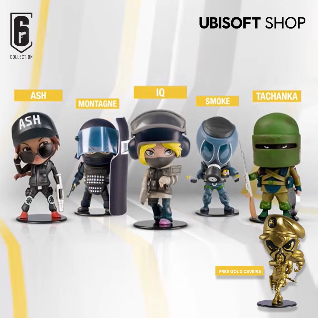 Rainbow six chibi deals figures