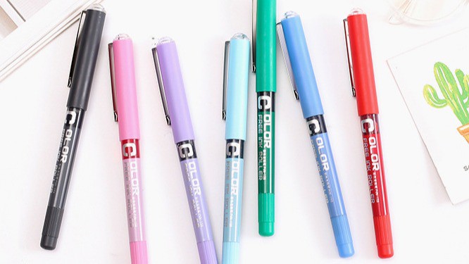 Wholesale Cute Gel Ink Pens Decompression Pens 0.5mm Funny Cartoon School  Kids Student Pinch Vent Pen From m.