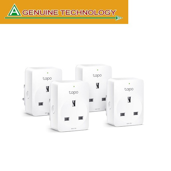 TP-Link Tapo Smart Plug Mini, Smart Home Wifi Outlet Works with Alexa Echo  & Google Home, No Hub Required, New Tapo APP Needed P100 4-pack 