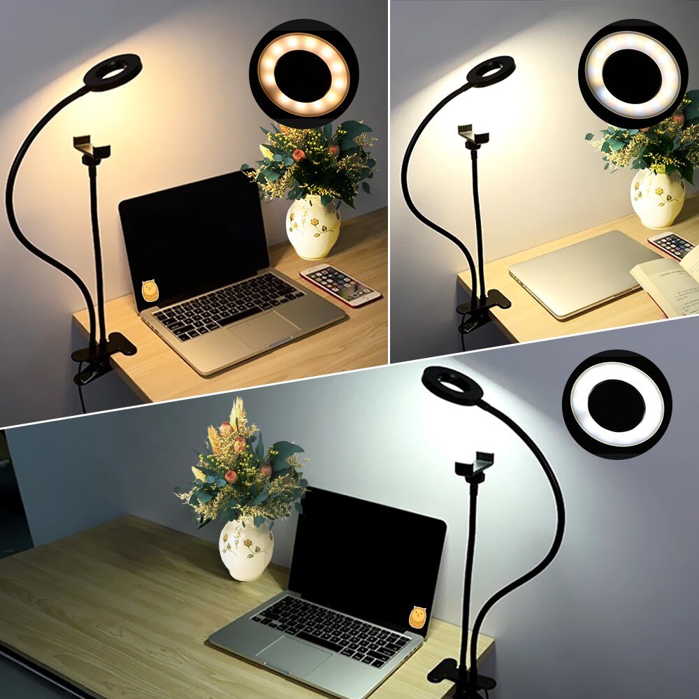 Mini ring best sale light for desk