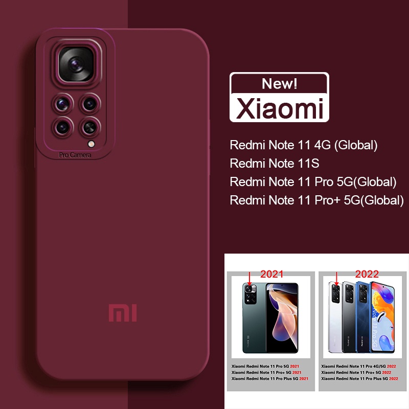 Case Cover TPU Silicone for Xiaomi Redmi Note 11/ 11S/ Note 11 Pro 5G