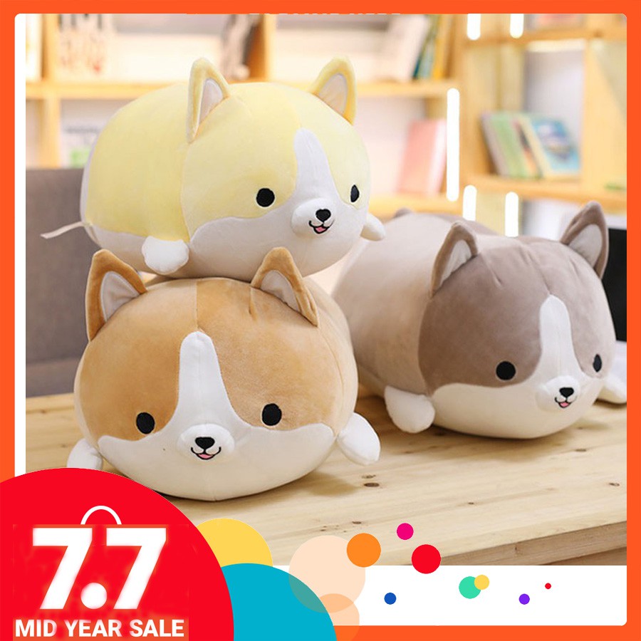 Cute corgi shop plush pillow