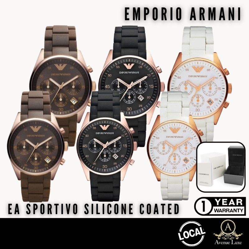 Armani watch set online for couple