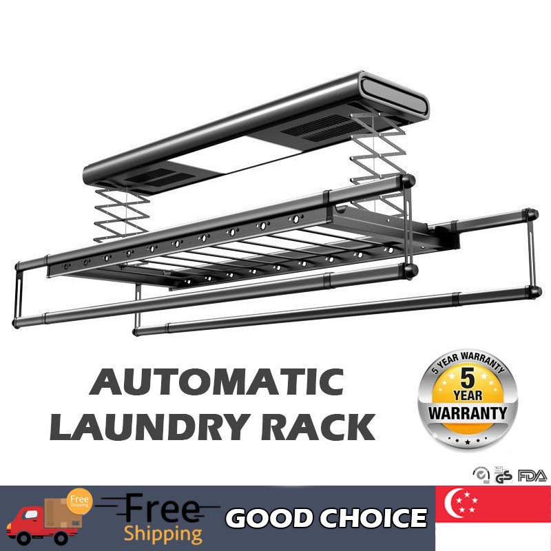 Automated clothes best sale drying rack