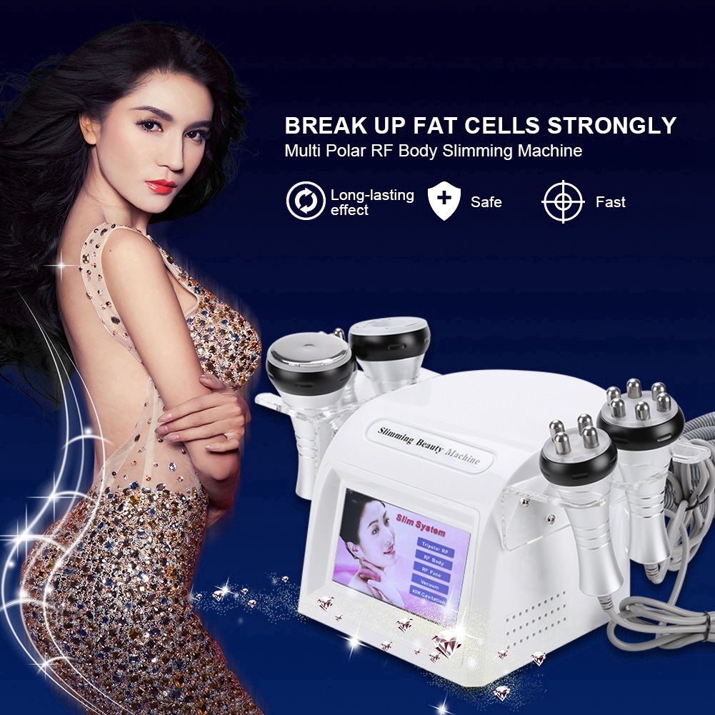 5 In 1 Ultrasonic Cavitation RF Body Slimming Beauty Machine