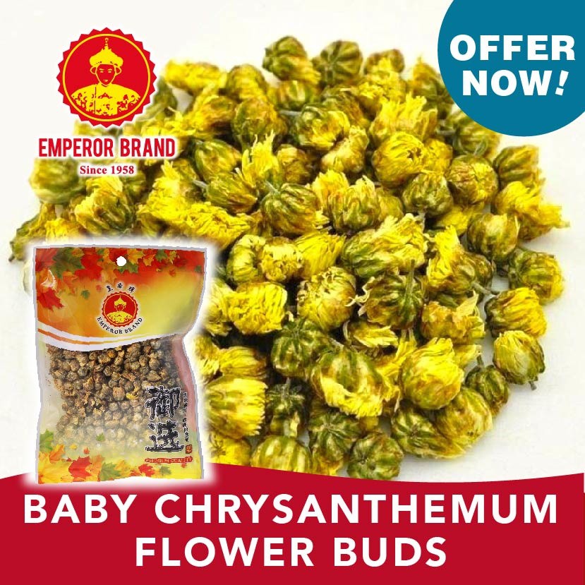 Emperor Baby Chrysanthemum Flower Buds 60gm