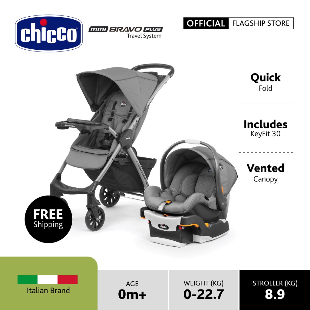 Chicco bravo trio travel hotsell system singapore