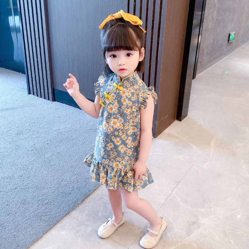 Chinese outfit for baby cheap girl