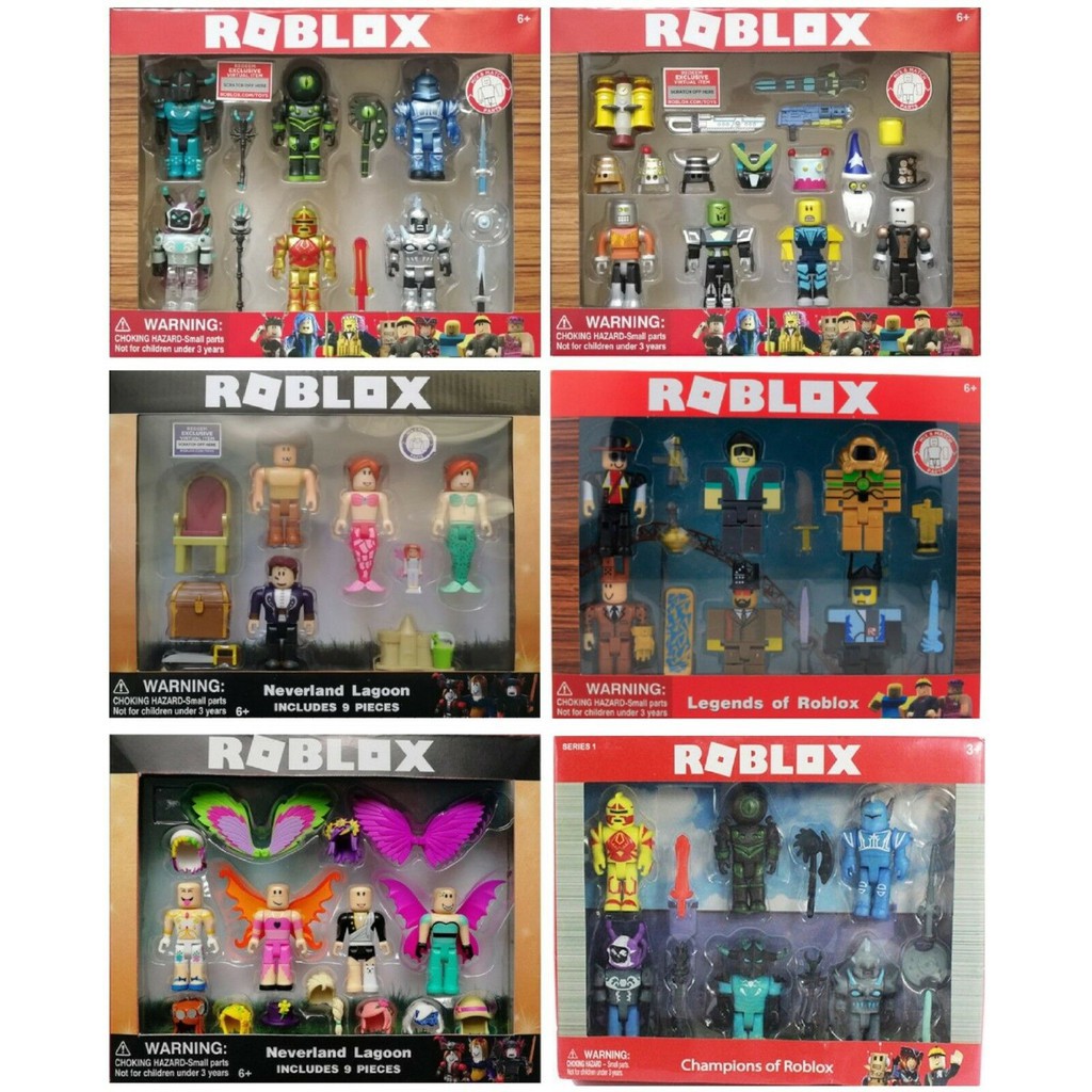 Roblox Game Figma Oyuncak Champion Robot Mermaid Playset Mini Action Figure  Toy | Shopee Singapore