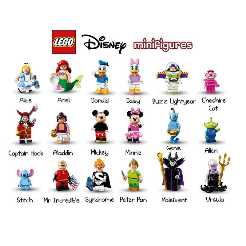 LEGO Minifigure - Disney - ALICE IN WONDERLAND (Mint